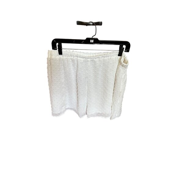 Womens Drawstring Shorts Textured Coastal Elastic Waist 1XL By Culture Code NWT - Picture 2 of 14